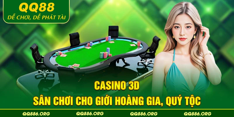 Giải trí cùng siêu phẩm casino do QQ88 cung cấp